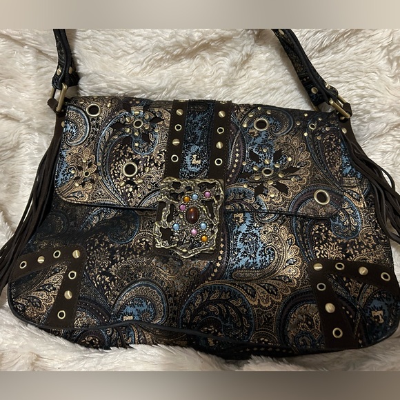 Sharif Paisley Handbag - Picture 3 of 9